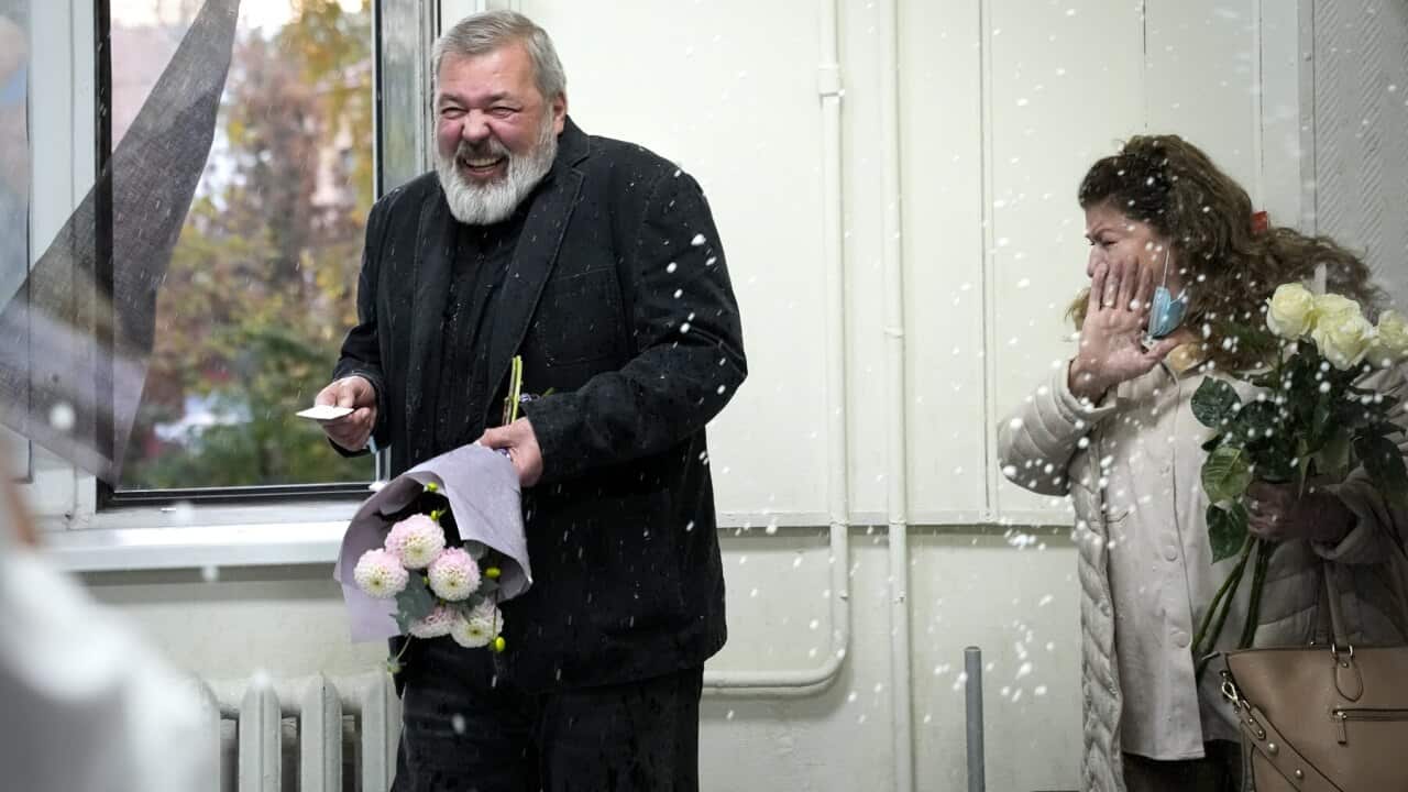 Celebrations for Dmitry Muratov