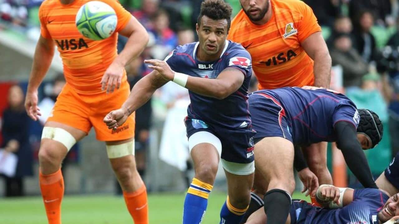 Will Genia of the Melbourne Rebels