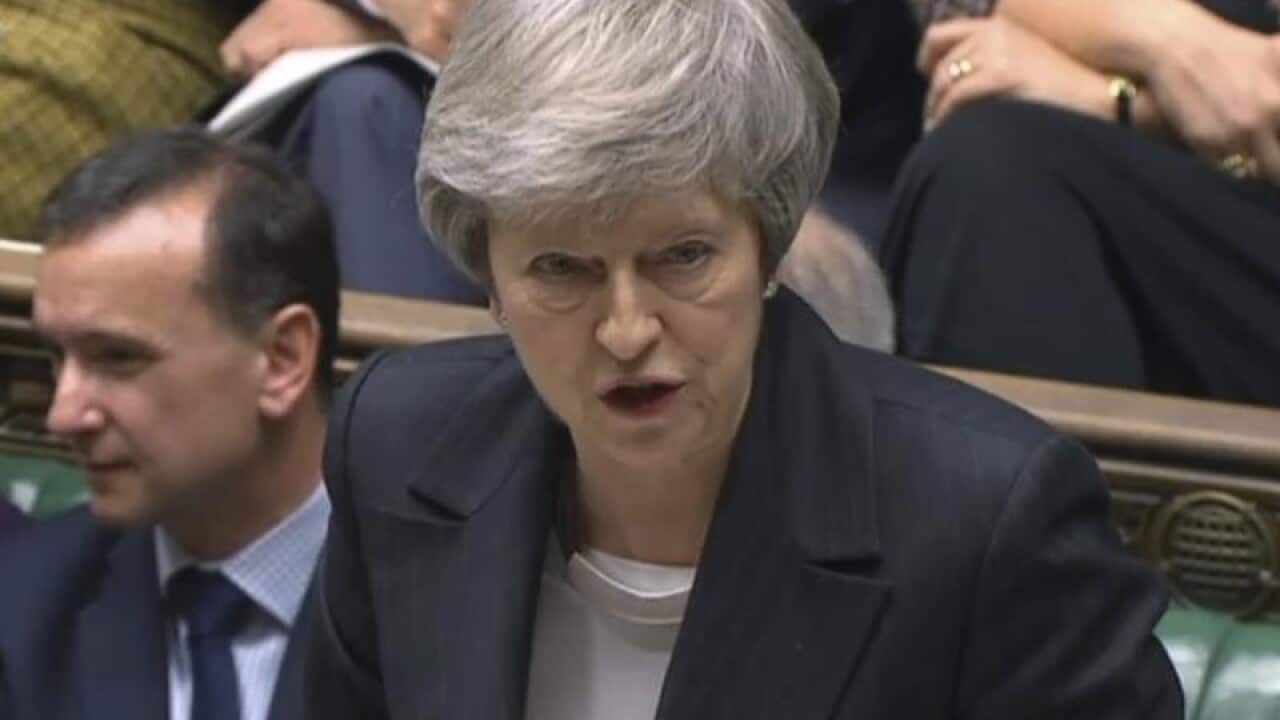 British Prime Minister Theresa May.