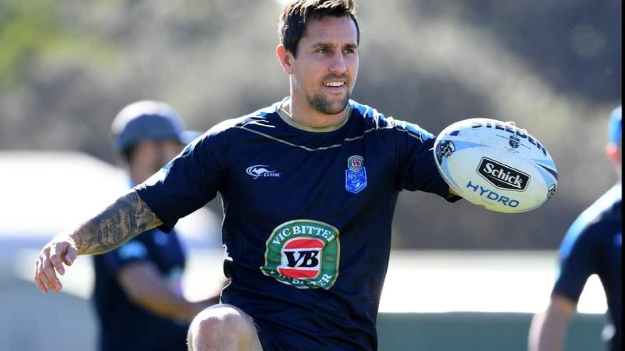 NSW Origin halfback Mitchell Pearce
