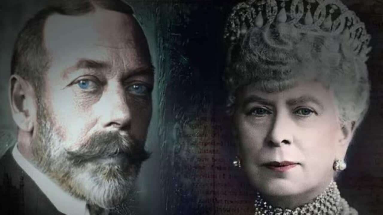 King George V Queen Mary