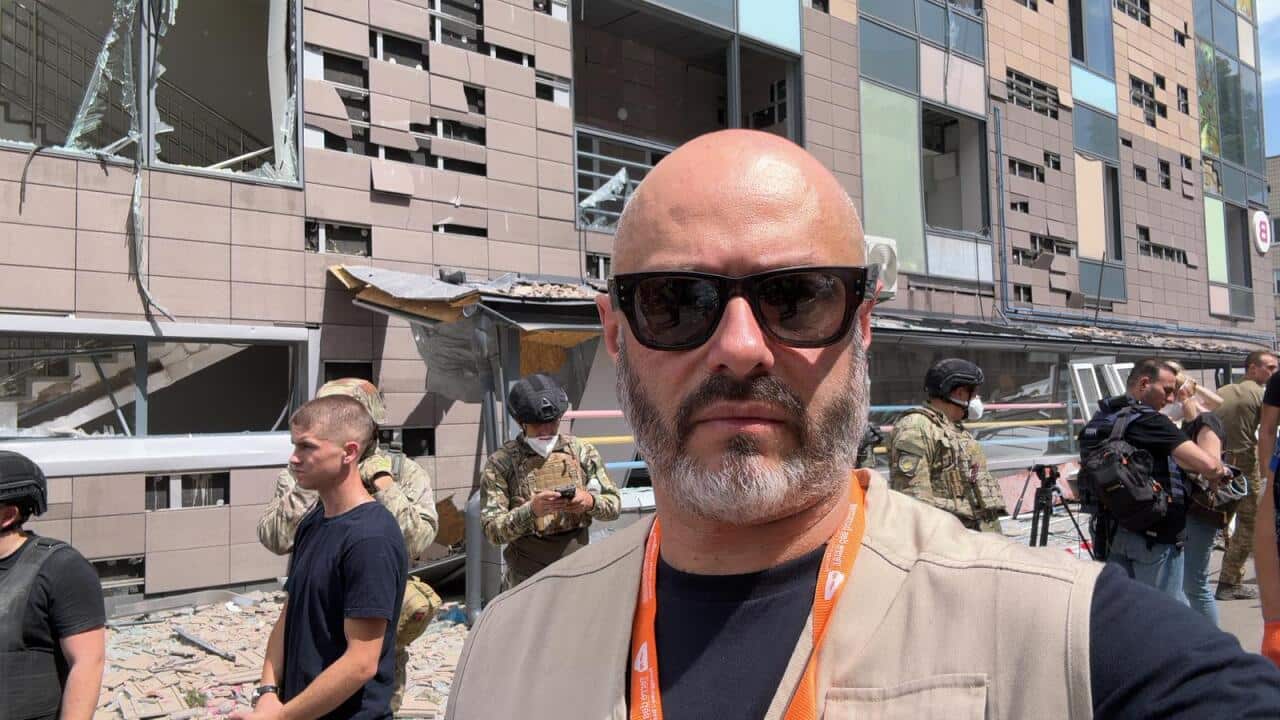 Stefano Antichi a Kiev.