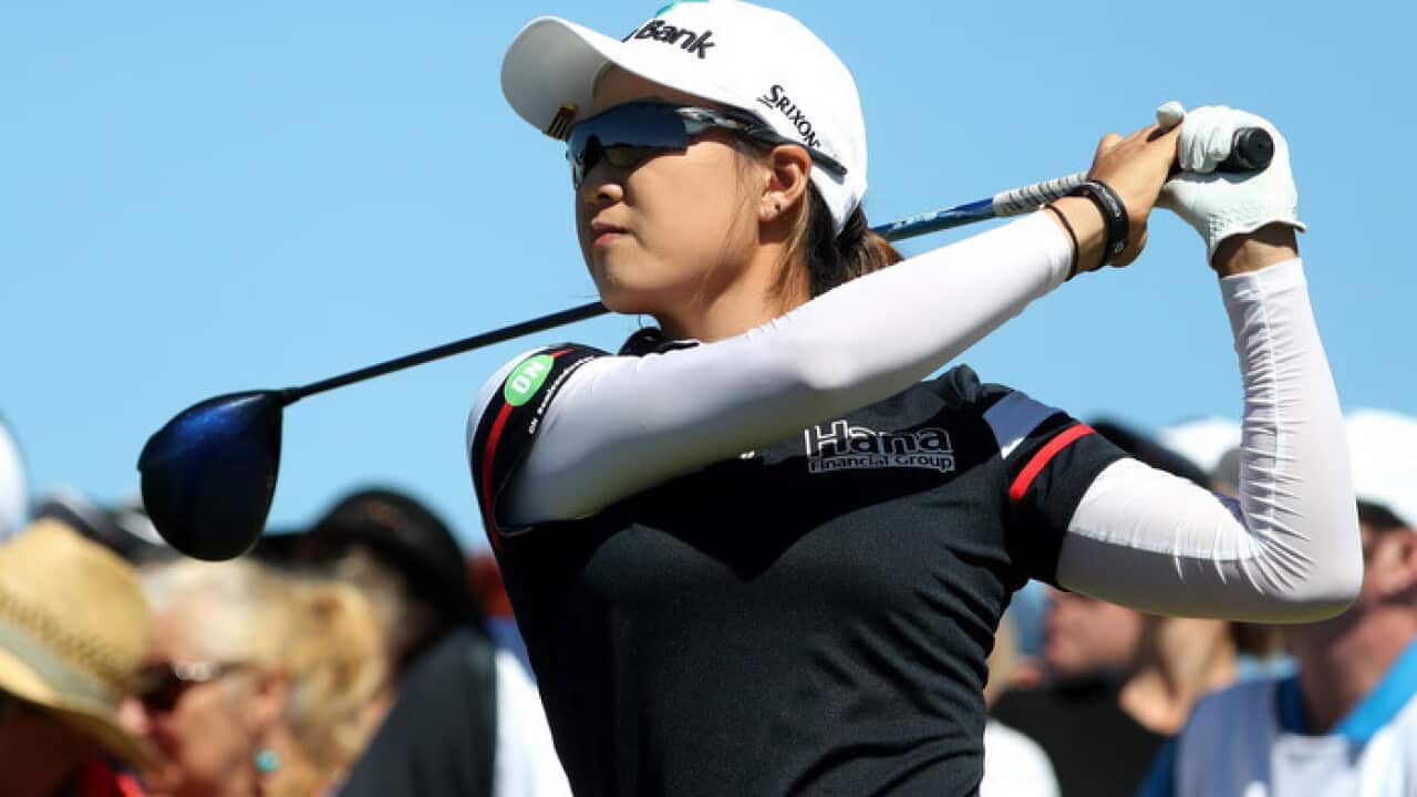 Minjee Lee of Australia.