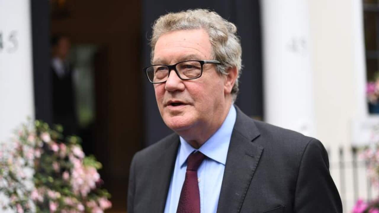 Alexander Downer met George Papadopoulos at a London wine bar in May, 2016.