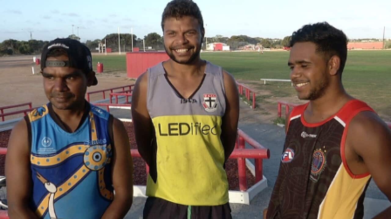 Players of the Koonibba Football Club