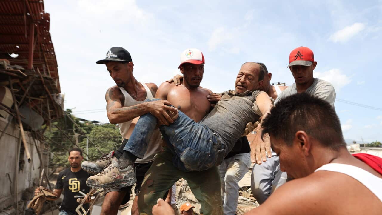 APTOPIX Venezuela Earthquake
