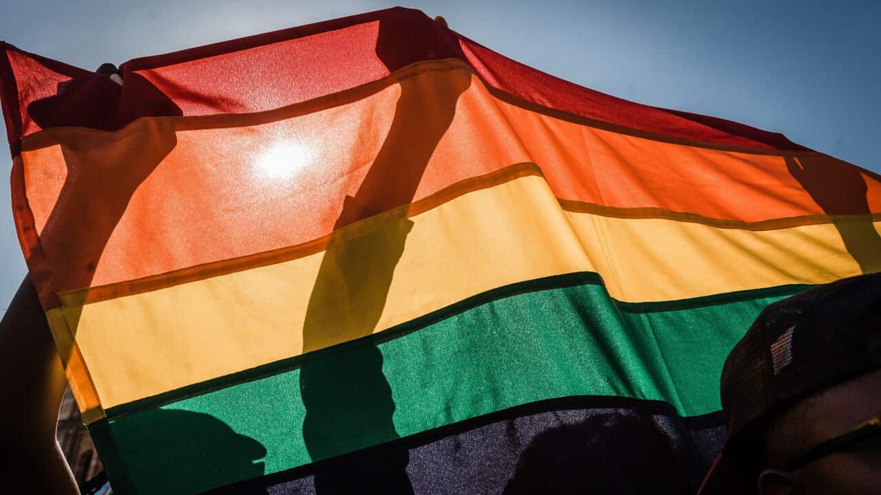 A judge in a Nigerian court on Tuesday threw out a case against 47 men charged with public displays of affection with members of same sex.