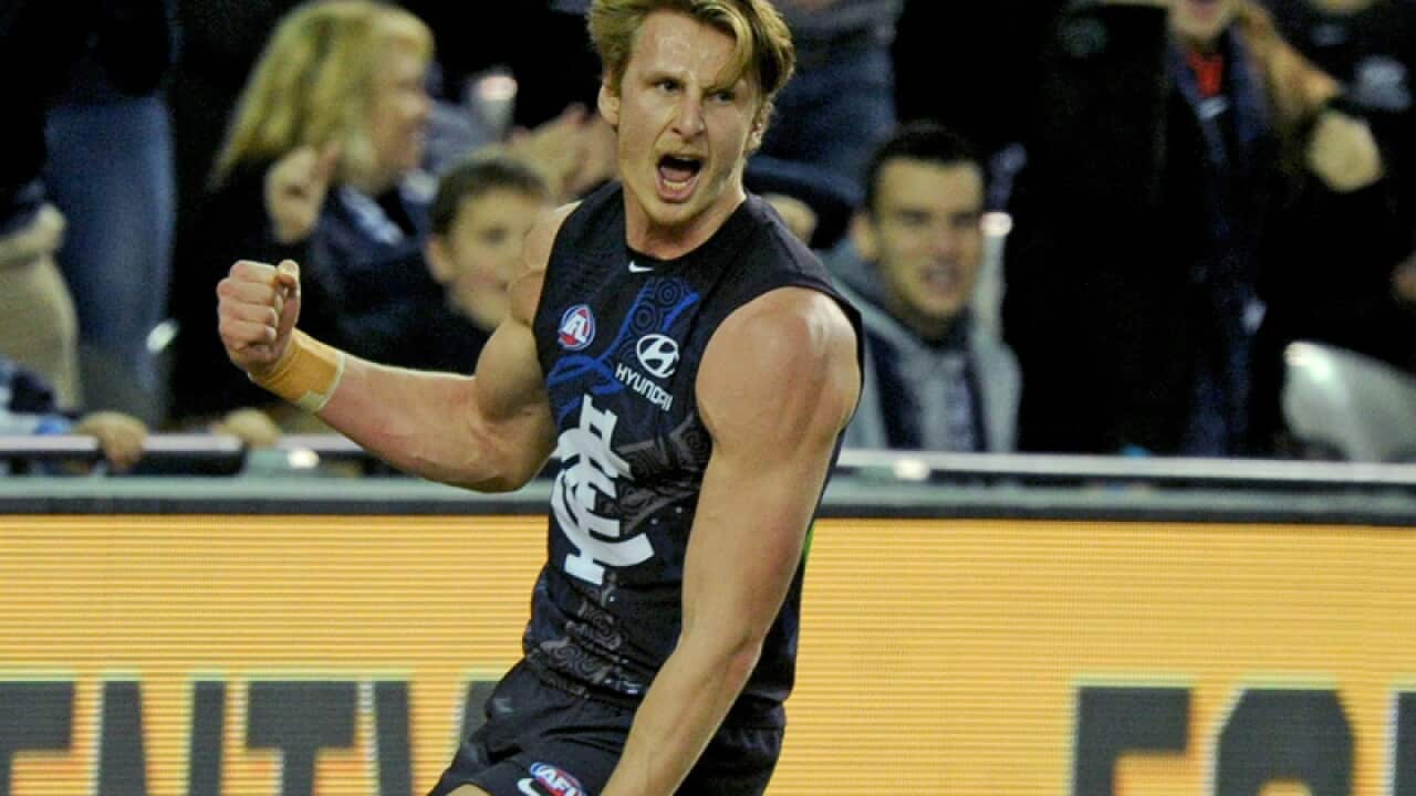 Daniel Gorringe of the Blues