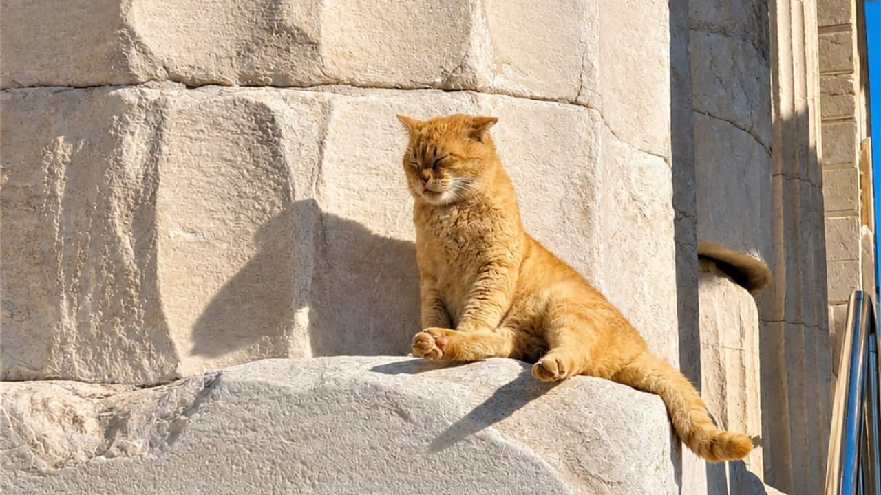 "Acropolis Cats": Mary Zournazi’s new documentary explores Greece’s stray animals, kindness, and humanity