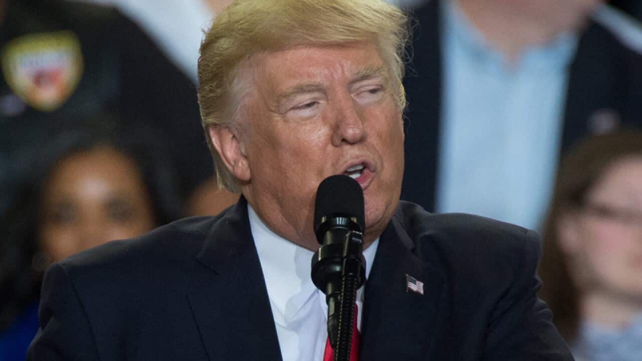 US President Donald Trump