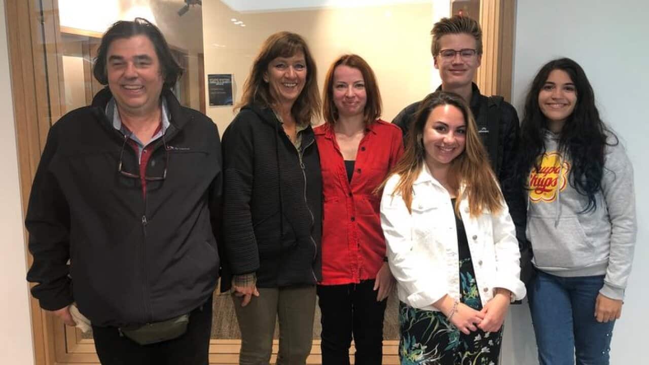 Teachers and students from Palazzolo and Footscray