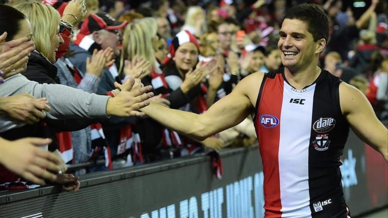 St Kilda Saints player Leigh Montagna