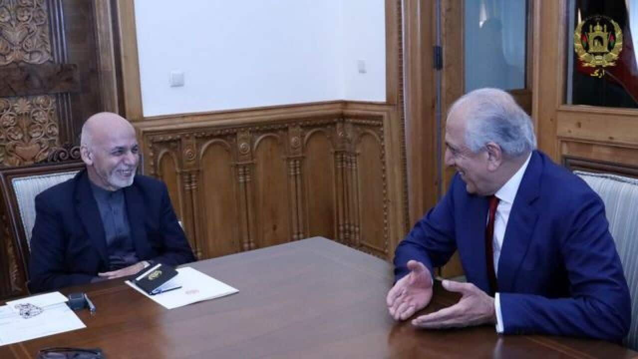 US Special envoy and Afghan president