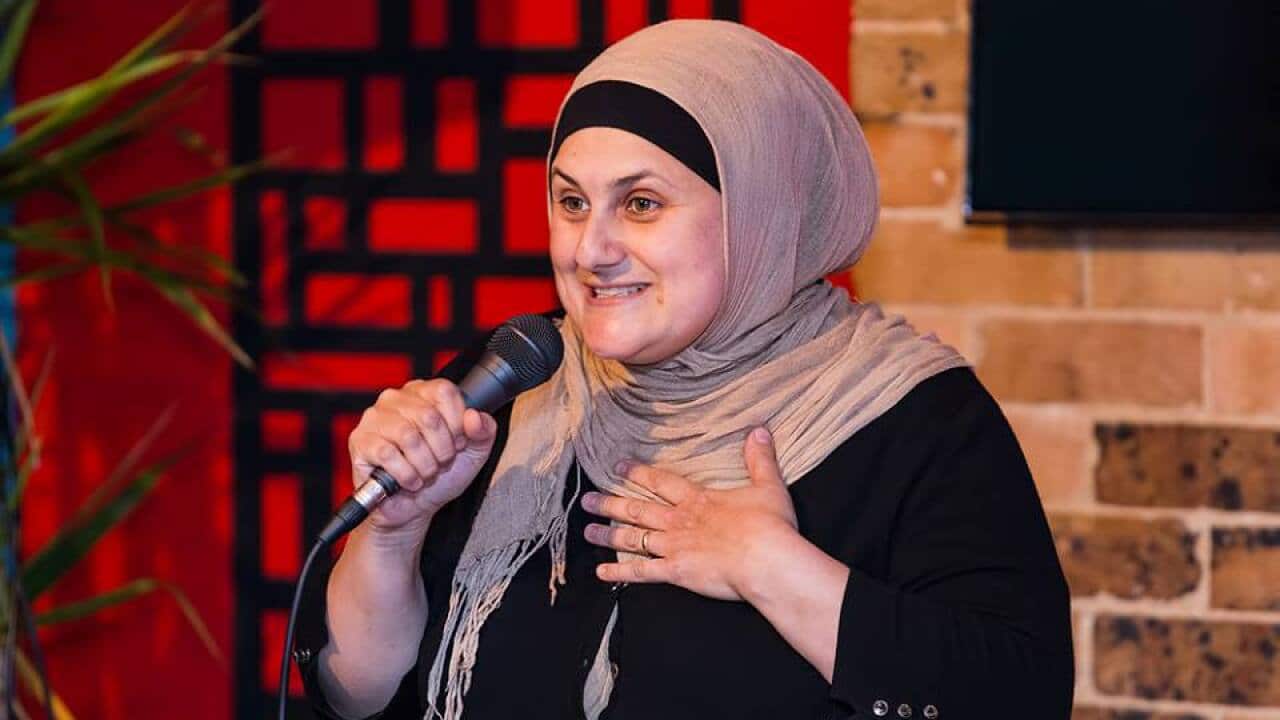 Comedian Frida DeGuise