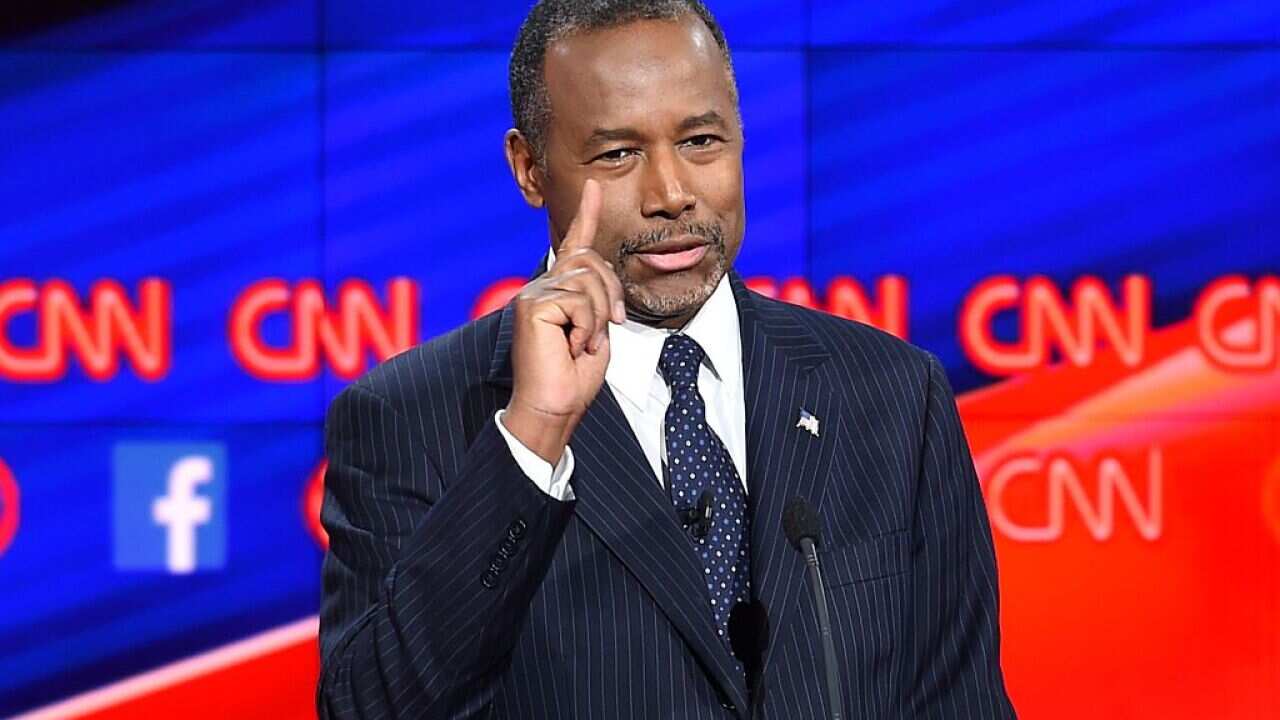 US housing and Urban development secretary Ben Carson