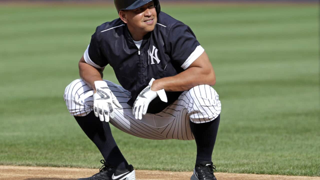 New York Yankees designated hitter Alex Rodriguez