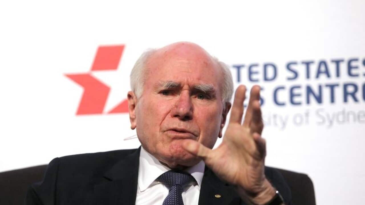 Former prime minister John Howard on gun laws.