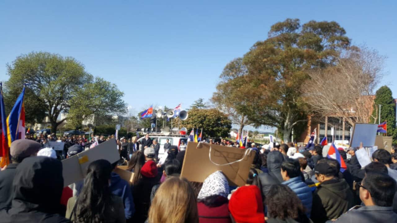 Public Rally in Melbourne
