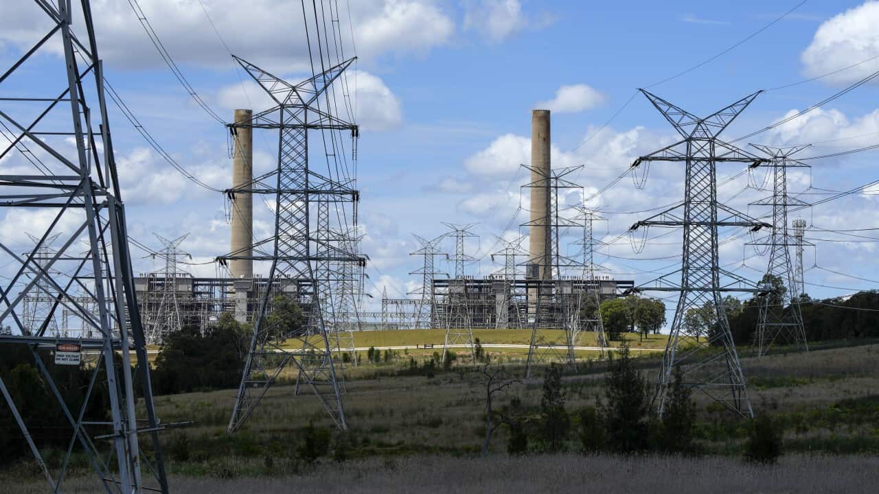 Liddell Power Station, a coal-powered thermal power station near Muswellbrook in the Hunter Valley