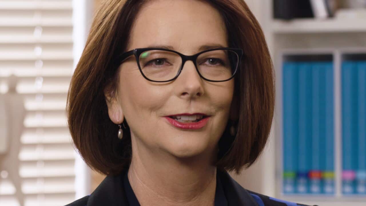 Former Australian prime minister Julia Gillard