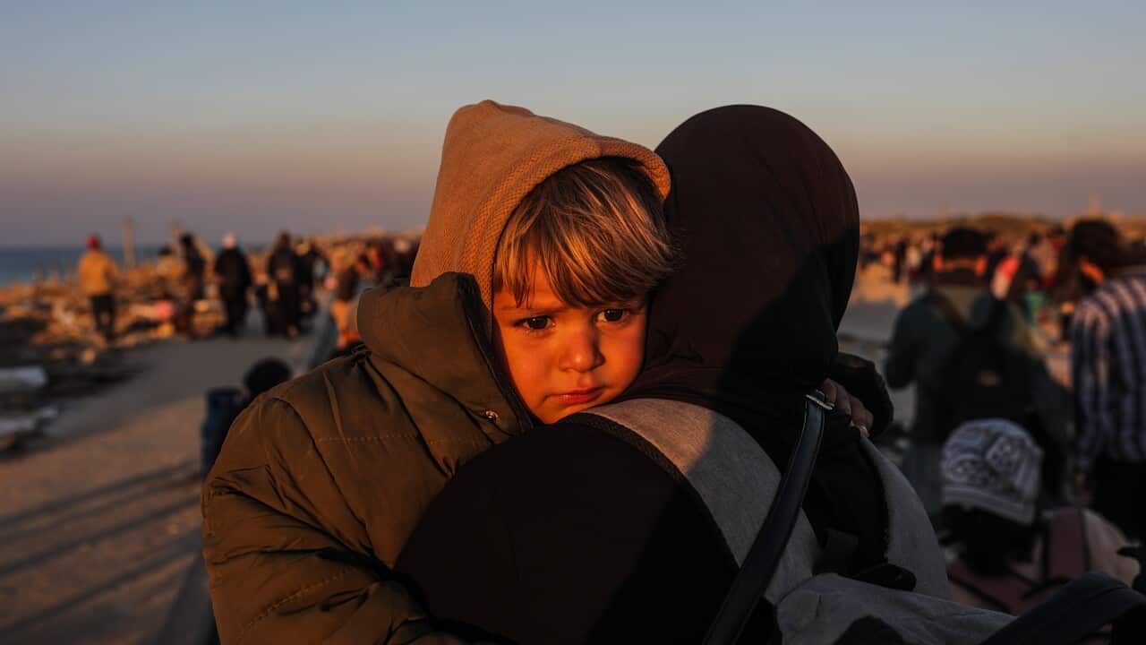 Palestinians leave southern Gaza to return to the north amid Israel-Hamas ceasefire