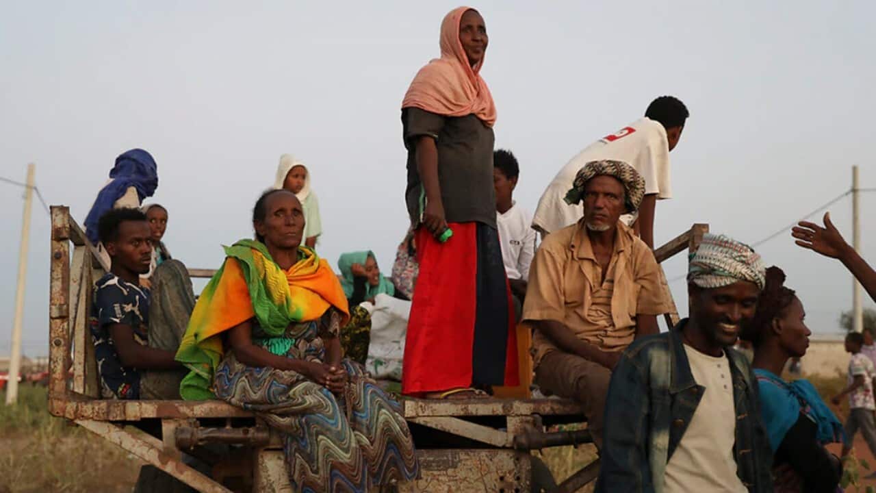 Ethiopian refugees in Sudan