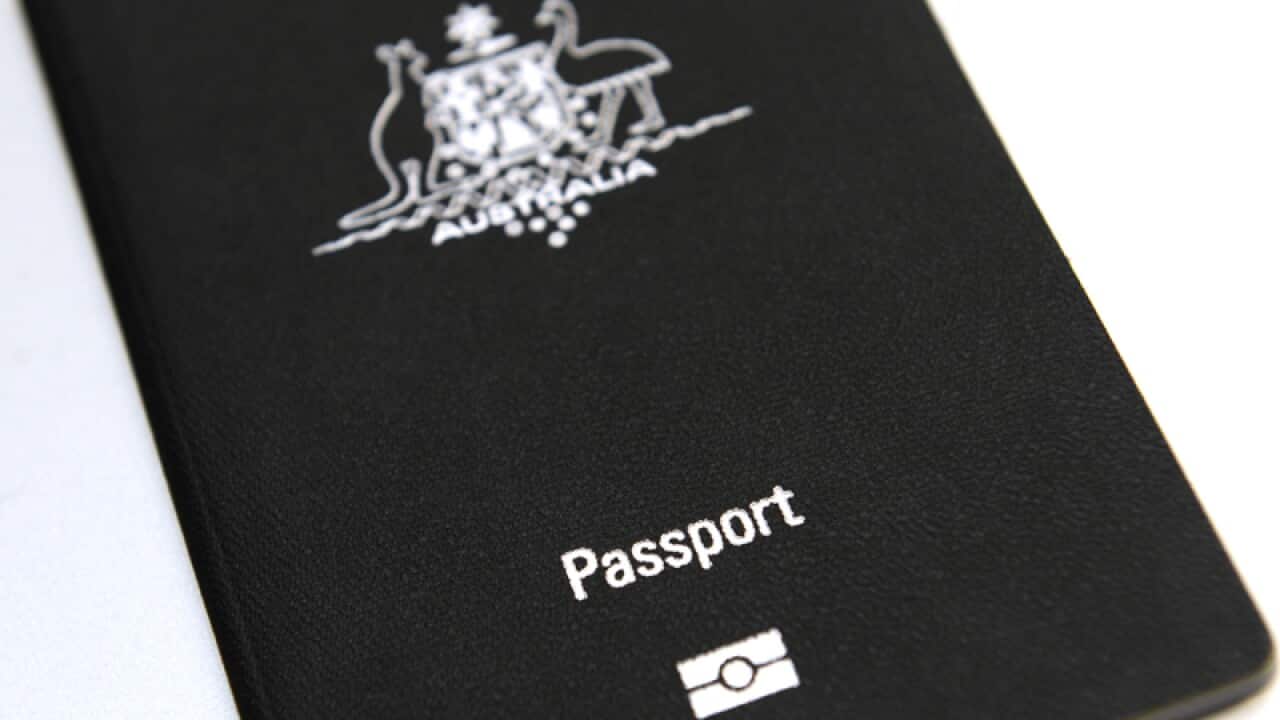 An Australian passport