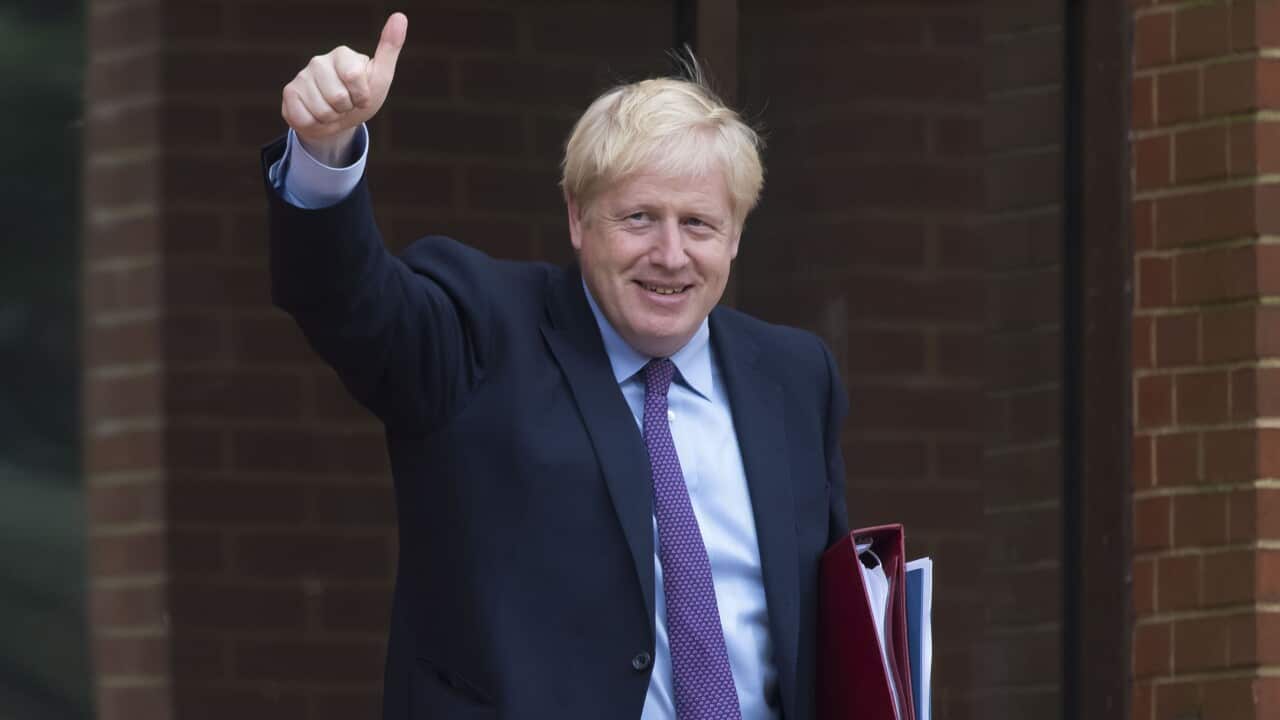 UK Prime Minister Boris Johnson.