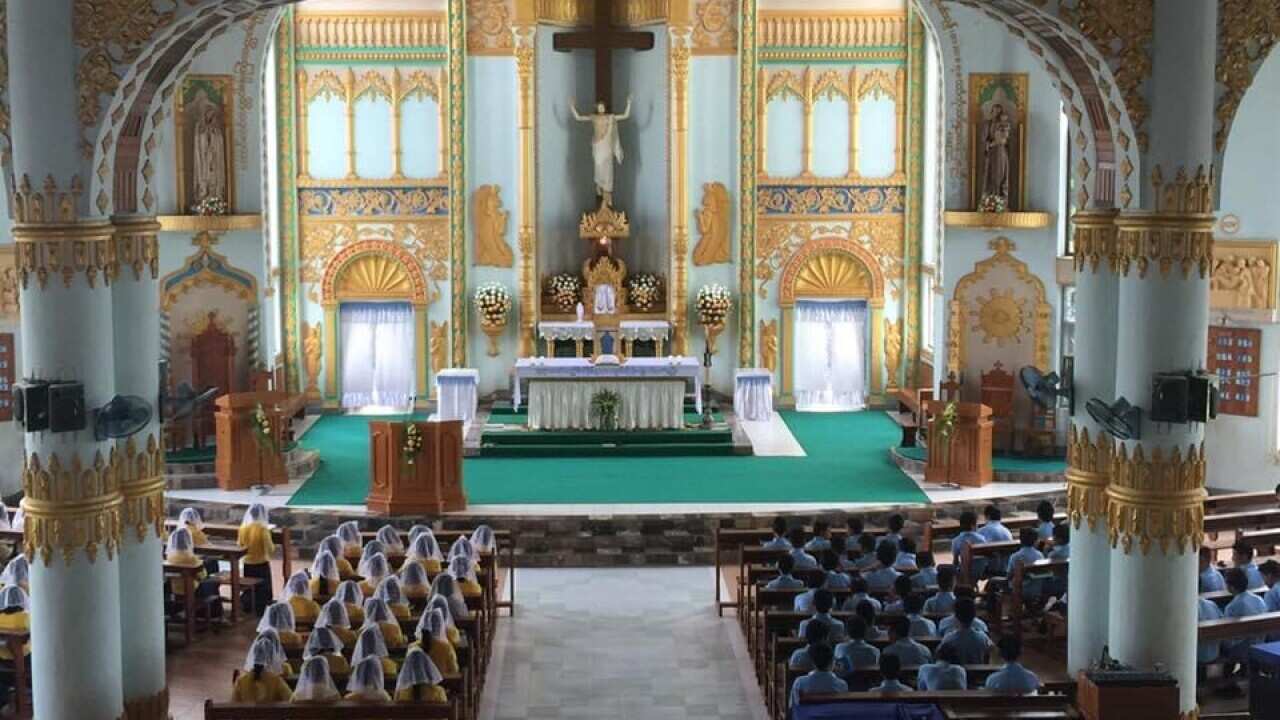 Christ the king church in Loikaw