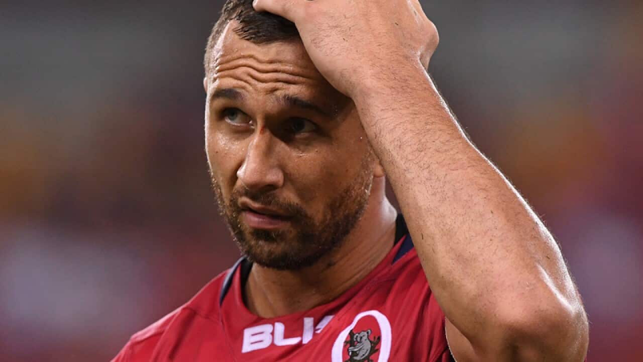 Reds player Quade Cooper