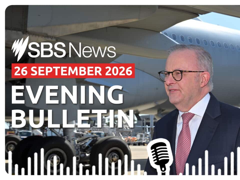 Anthony Albanese at an airport in Sydney.