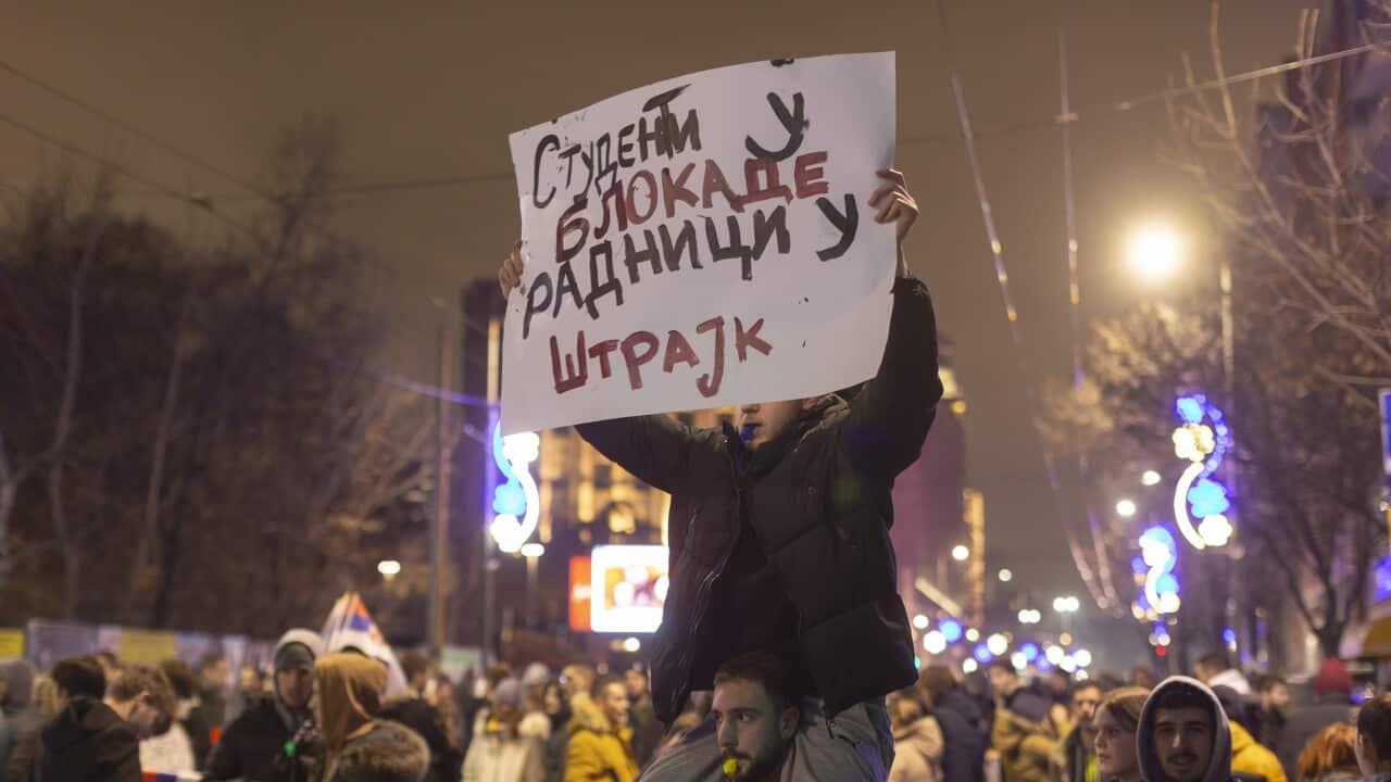 Serbia Protest