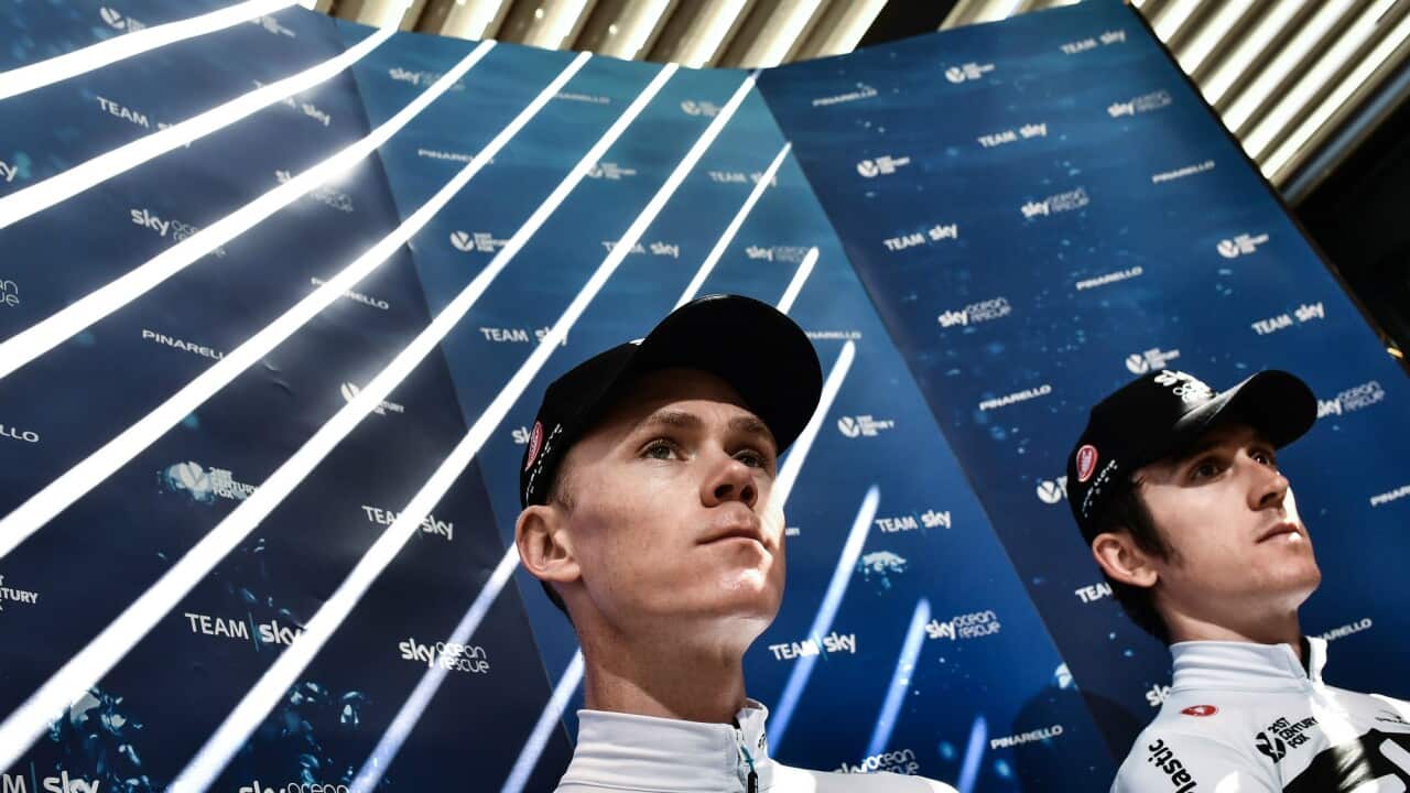 Chris Froome, Geraint Thomas, Team Sky, Tour of Britain