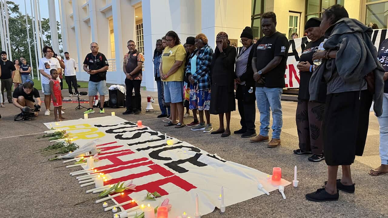 KUMANJAYI WHITE DEATH IN CUSTODY VIGIL