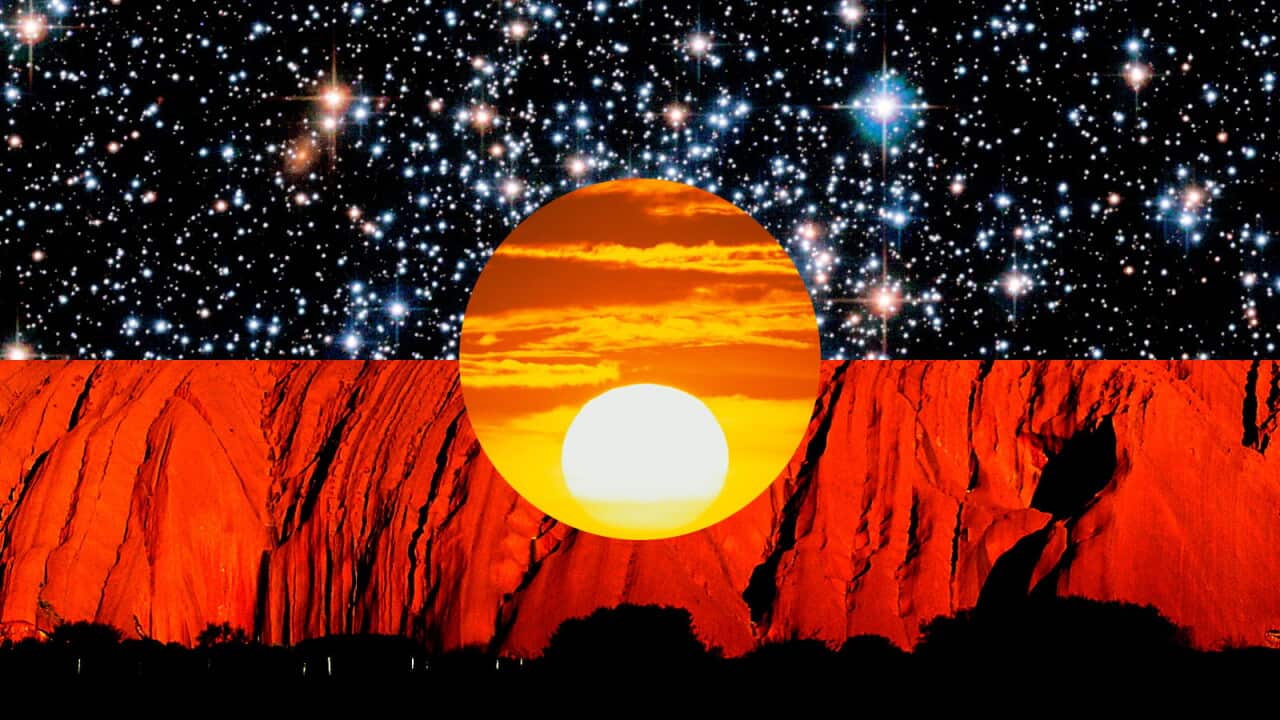 Symbolic image of the Australian indigenous community