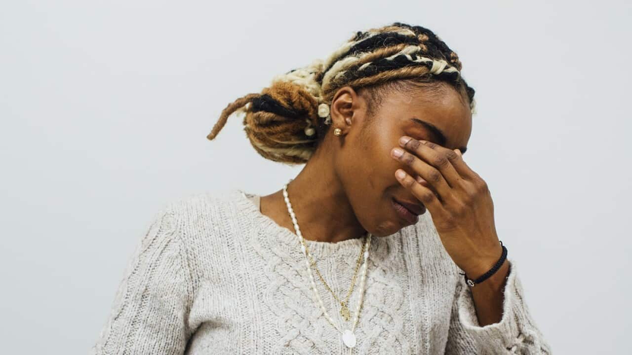 Jazmine Headley at her lawyers office in New York.