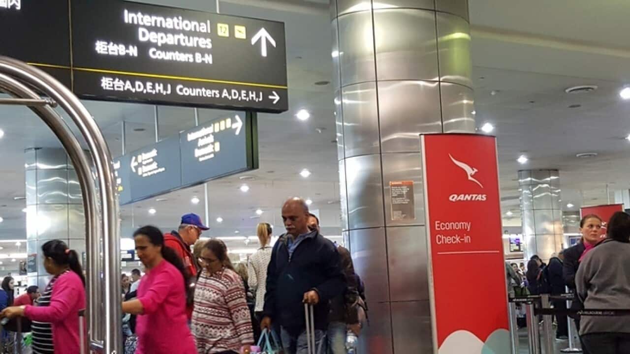 International Departure Area at Tullamarine Airport
