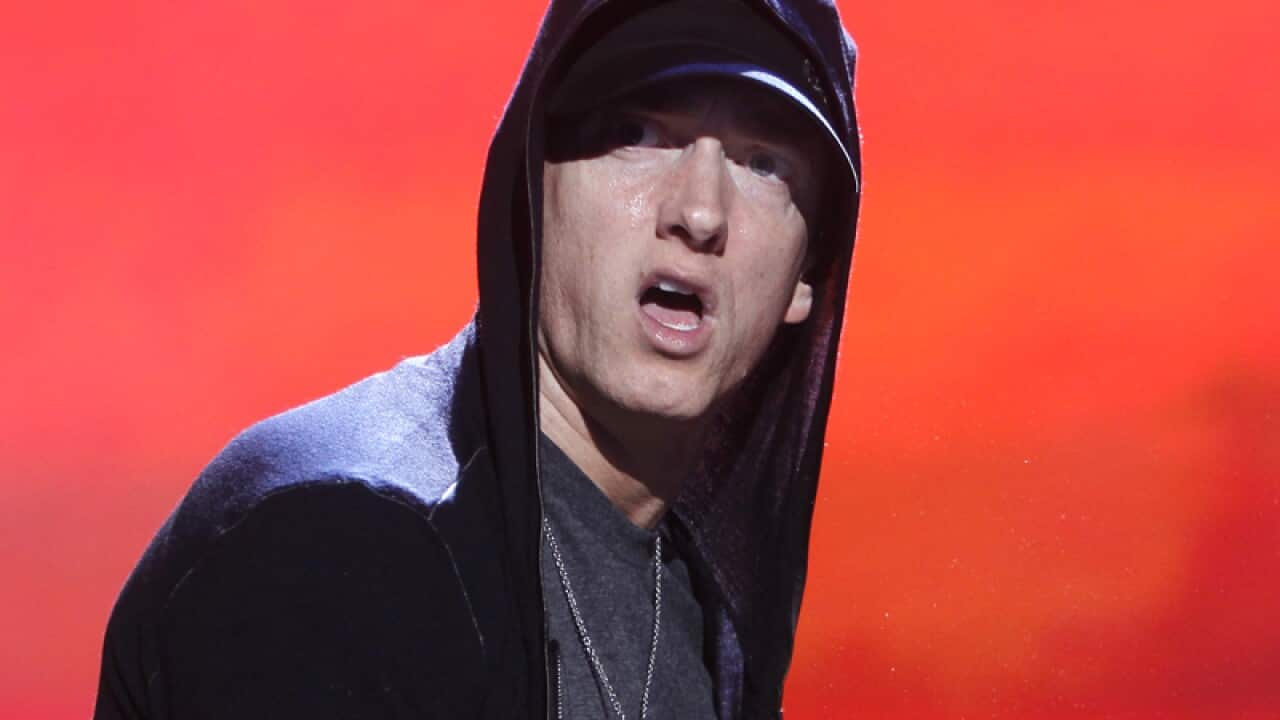 Rapper Eminem