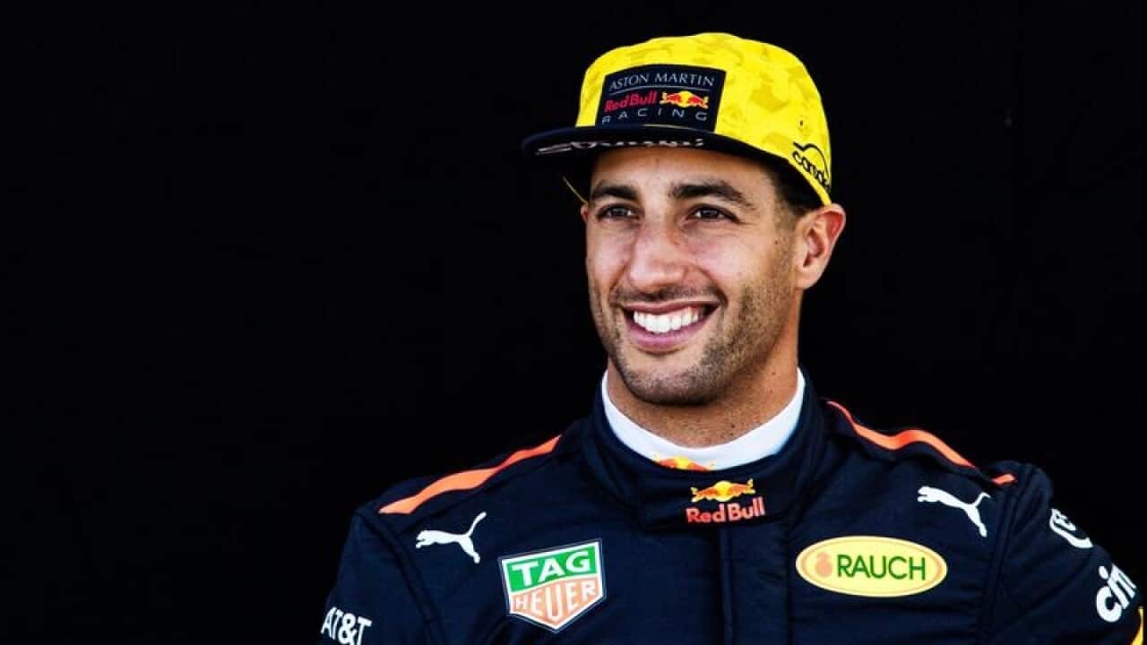 Red Bull Racing's Daniel Ricciardo