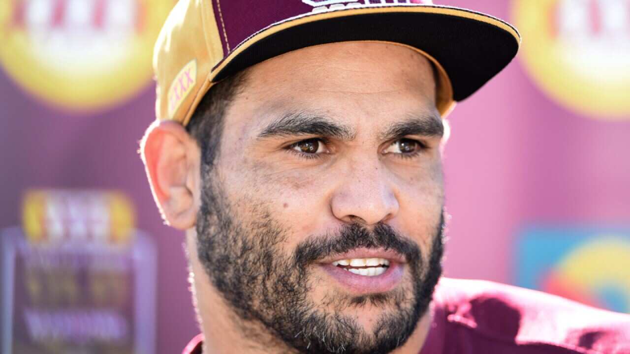 Queensland State of Origin player Greg Inglis