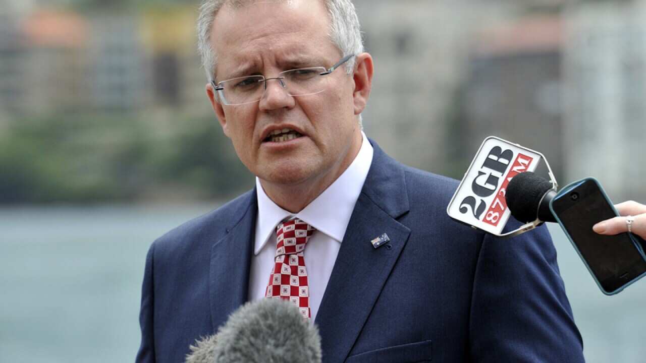 Federal Treasurer Scott Morrison.
