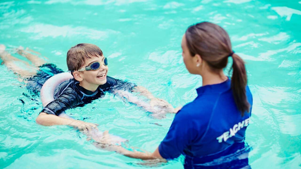 It's important for children to re-enrol in swimming lessons