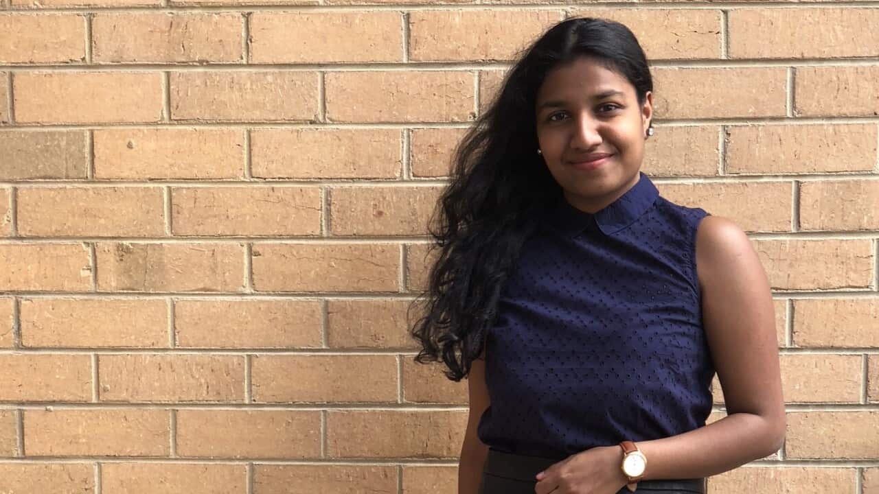 Hashwina Vimalarajan says she hopes by sharing her story it encourages others to do the same.