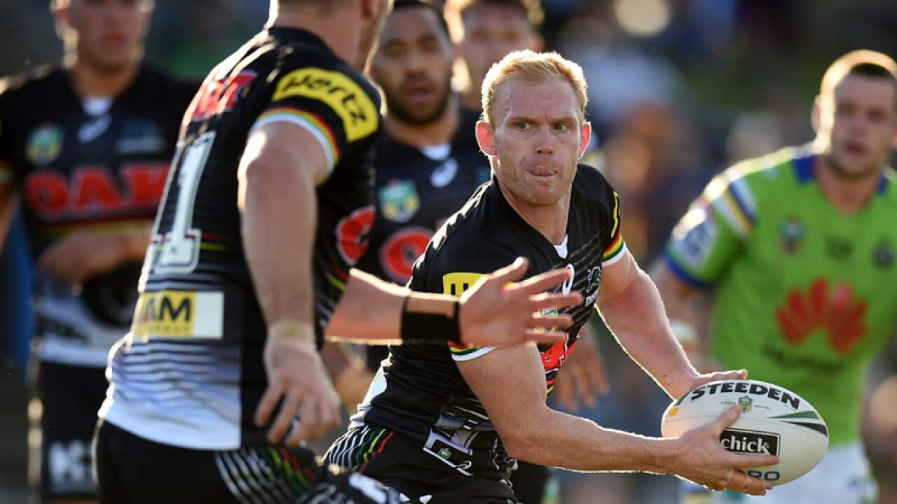 Peter Wallace of the Panthers