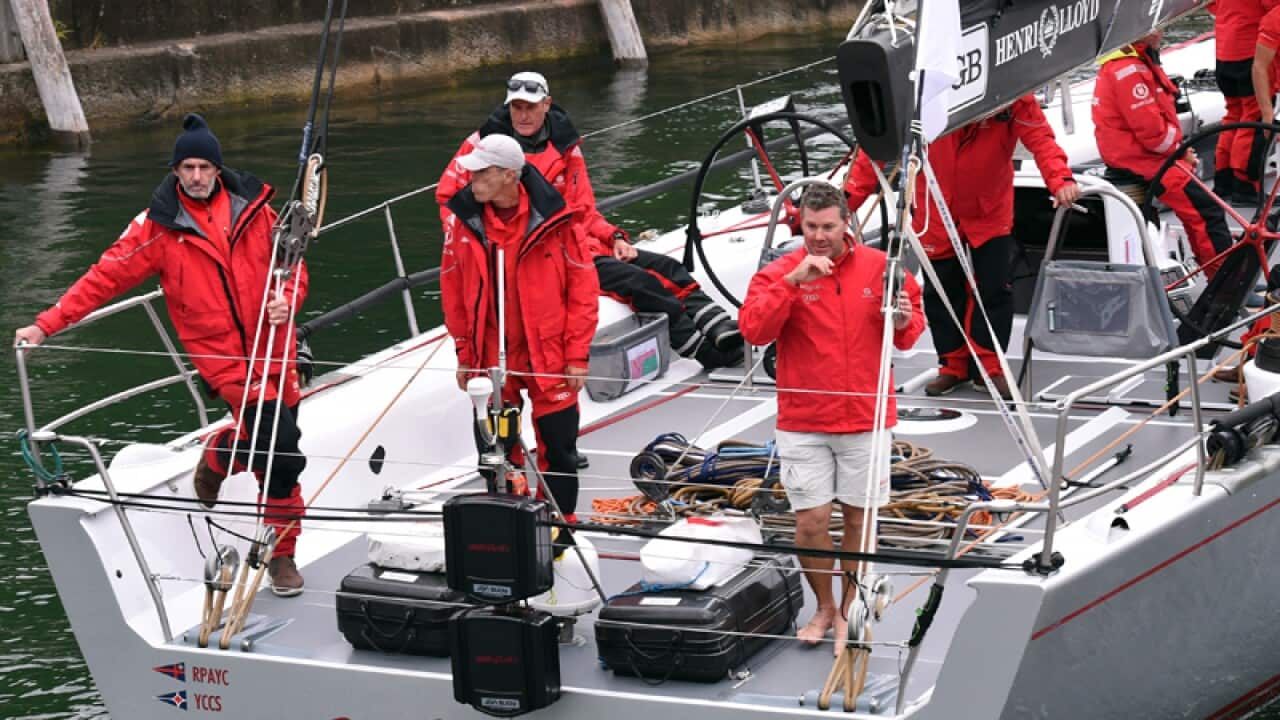 Wild Oats XI returns to dock in Sydney