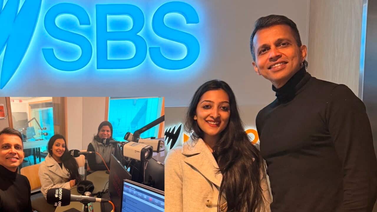 Ranjith Govind & Sharanya Srinivas at SBS Melbourne Studio
