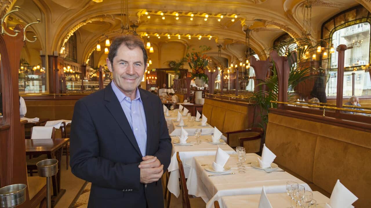 Gabriel Gaté at Brasserie Excelsior