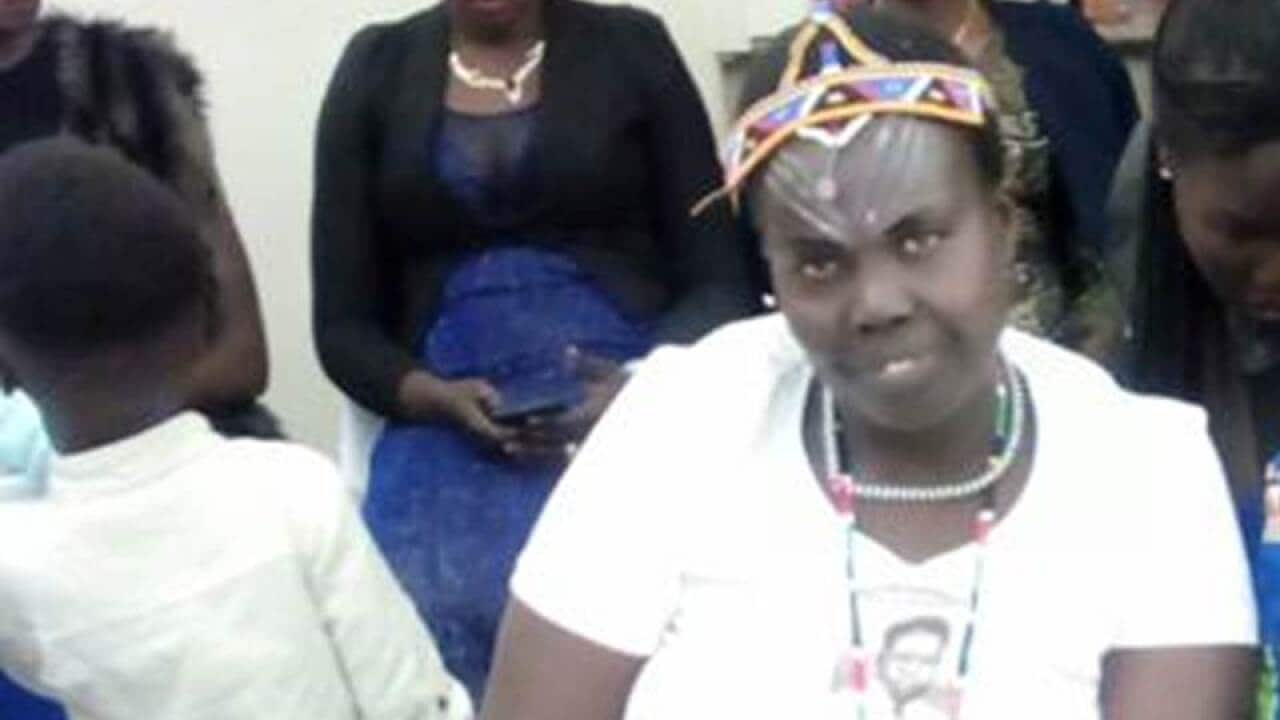 Aguil Chut at the function