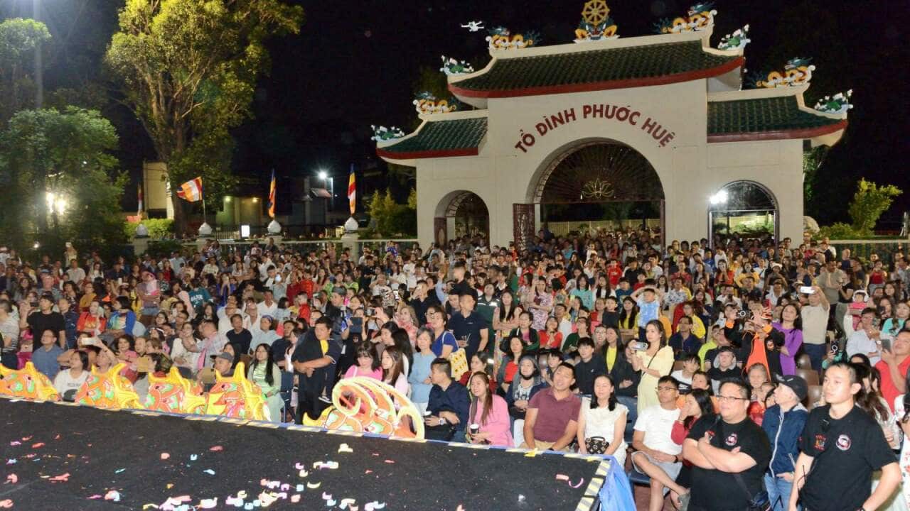 Giao Thừa tại Tổ đình Phước Huệ năm 2024