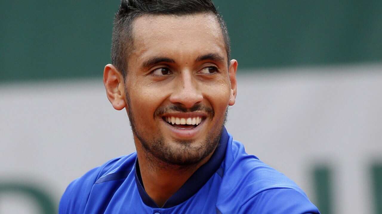 Australian tennis player Nick Kyrgios